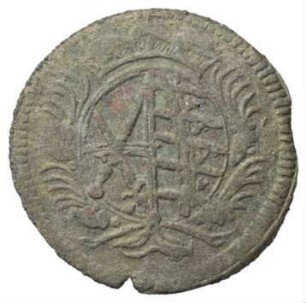 Fundmünze, 3 Pfennig, 1695