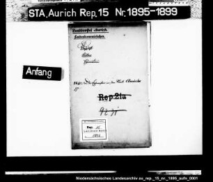 Die zum Eichen der Butterfässer bestimmten Eichmeister, Stadt Aurich