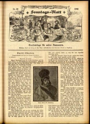 Ausgabe vom Sonntag, den 26. Juli 1903.
