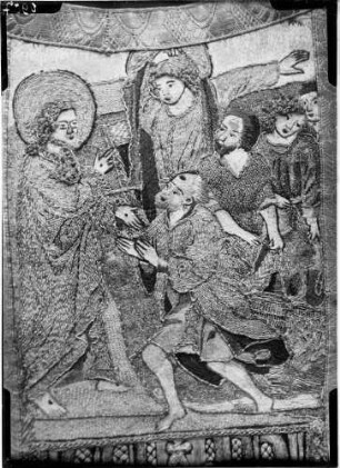 Kloster Lichtental Kaselstab Petri Fischzug (um 1504)