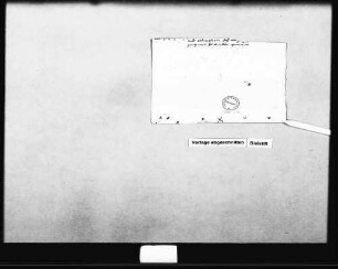 Querschnitt (Quart), Grundriss und lavierte Ansicht (Folio) der Wehrbefestigung