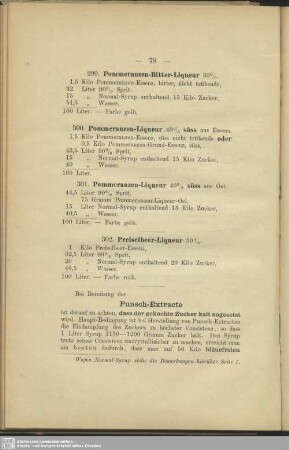 Von der Bereitung der Punsch-Extracte