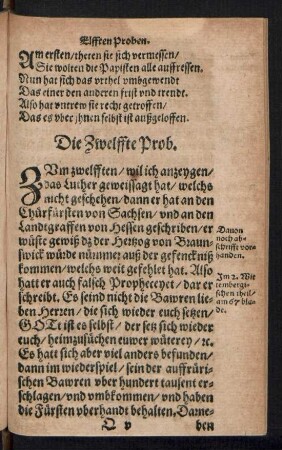 Die Zwelffte Prob.