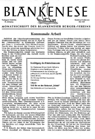 Mai 1957