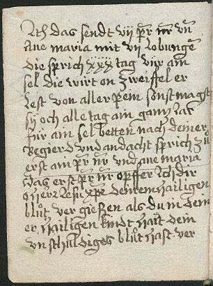 Sieben Paternoster und Avemaria