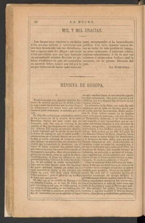 Revista de Europa.