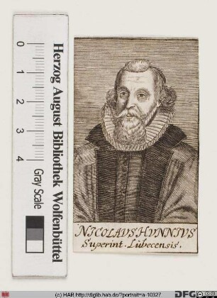 Bildnis Nicolaus Hunnius
