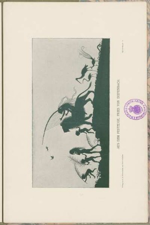 2. Aus dem Festzuge, Fries von Diefenbach.