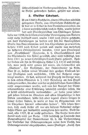 2. Meister Eckehart.