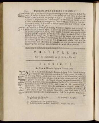 Chapitre III. Suite des Successeurs de Hulaku Khan.