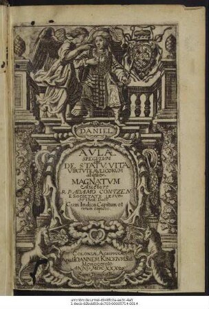 Daniel, Sive De Statu, Vita, Virtute Aulicorum atque Magnatum