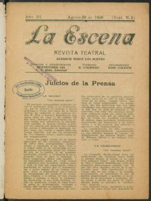 Juicios de la Prensa