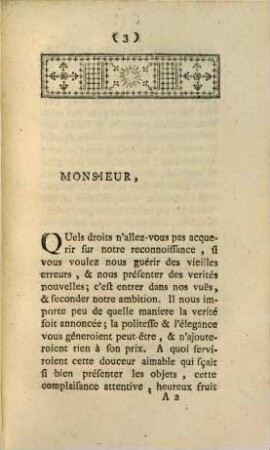 Analise Raisonne'e Et Reponse A La Lettre Adresse'e