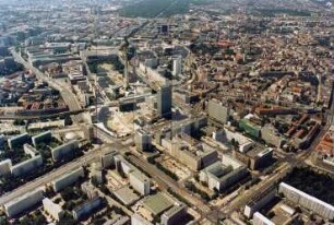Berliner Innenstadt : Blickrichtung Südwesten
