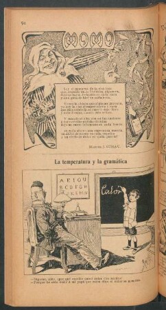 La temperatura y la gramática - [Viñeta cómica]