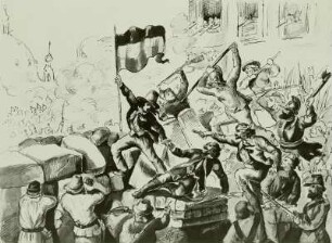 Dresden. Märzrevolution 1848/1849. Der 7. Mai 1849