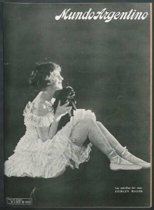 Las estrellas del cine: Shirley Mason [Fotografía]
