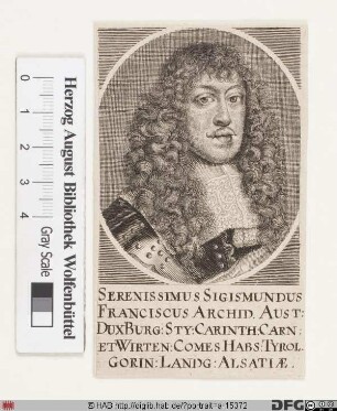 Bildnis Sigismund Franz, Erzherzog von Österreich