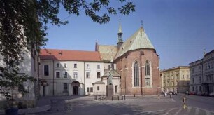 Stadtanlage, Katholische Kirche Sankt Franziskus, Krakau, Polen