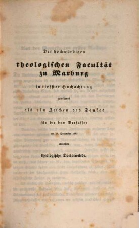 Vorlesungen über Katholicismus und Protestantismus, 1