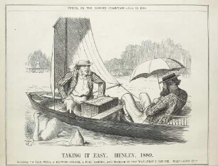 Taking it easy. Henley, 1889