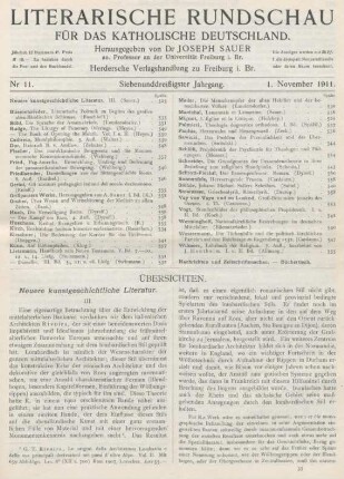 525-530 Neuere kunstgeschichtliche Literatur : III.