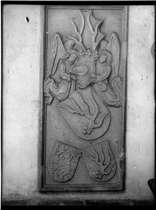 Hirschhorn Karmeliterkirche Sankt Maria Grabstein Hans von Hirschhorn (gestorben 1430)