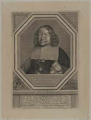 Bildnis des Ioannes Nicolaus Vetterl de Wildenbrunn