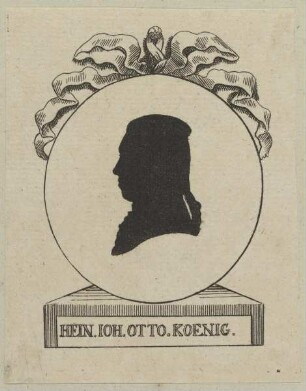 Bildnis des Hein. Ioh. Otto Koenig