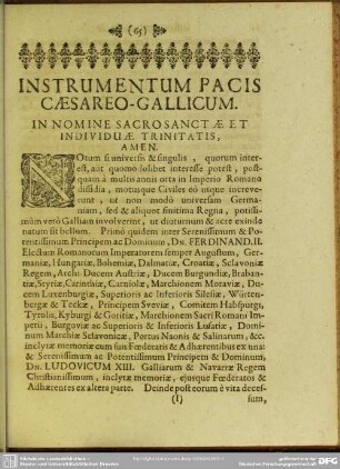 Instrumentum Pacis Caesareo-Gallicum