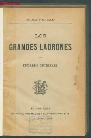 Los grandes ladrones