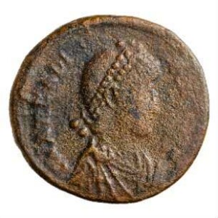 Münze, Aes 3, 395 - 401 n. Chr.