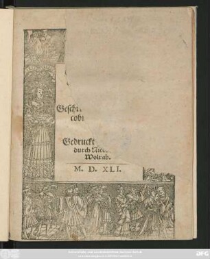 Von dem || Diebstal/|| Geschrieben durch D. Ja||cobum Schenck.||