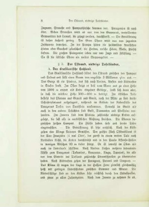 Der Ostrand, niedrige Tafelländer