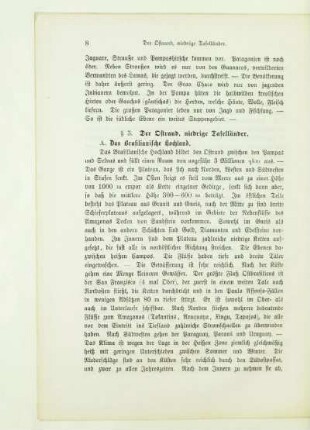 Der Ostrand, niedrige Tafelländer