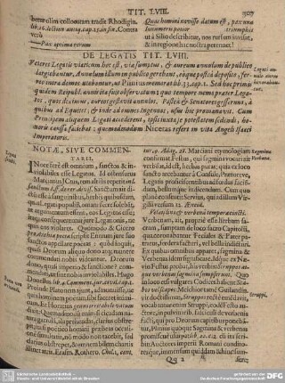 De Legatis Tit. LVIII.