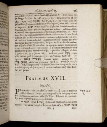 Psalmus XVIII. - Psalmus XVIII.