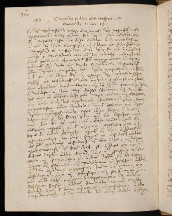 352-355, 10.2.1583 (vesperi), 1. Cor 13
