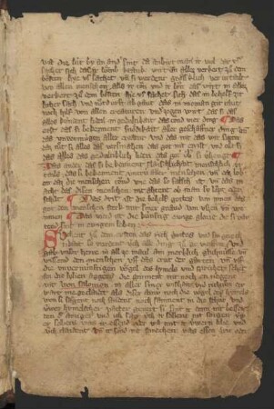 Allegorische Predigt über die Vögel