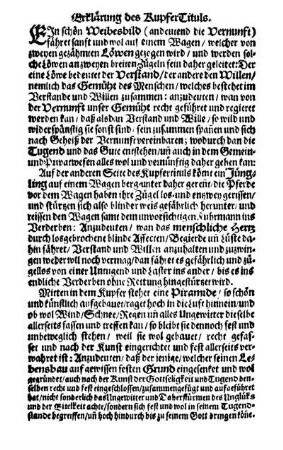 Erklärung des KupferTituls