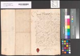 Schutzbrief des Generalleutnants Freiherrn von Spaen für die Herrschaft Wachtendonk.