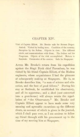 Chapter XIV. Visit of Captain Elliott ...