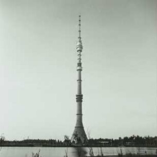 Russland, Moskau-Ostankino, Fernsehturm