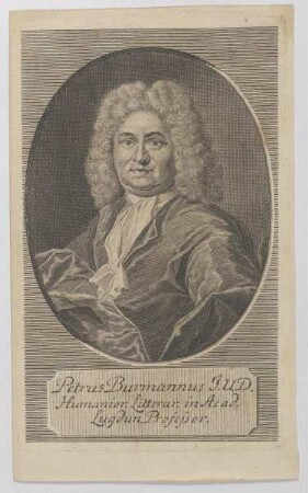 Bildnis des Petrus Burmannus