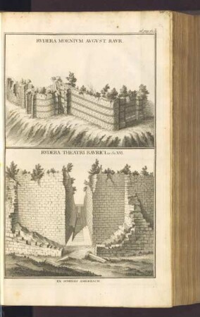 Rudera Moenoi, August. Raur. et Rudera Theatri Rauriciex Sec. XVI.