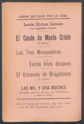 Obras editadas por la casa Grandes Ediciones Ilustradas