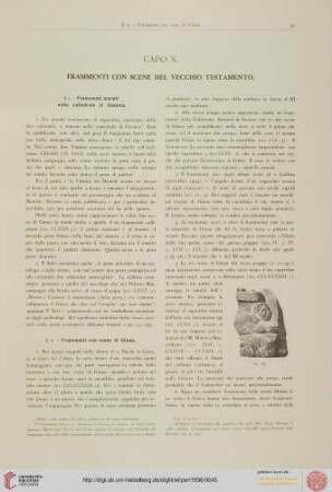 X. Frammenti con scene del Vecchio Testamento