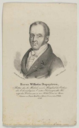 Bildnis des Wilhelm Dupuytren