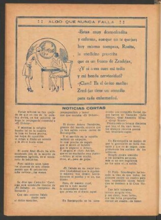 Noticias cortas