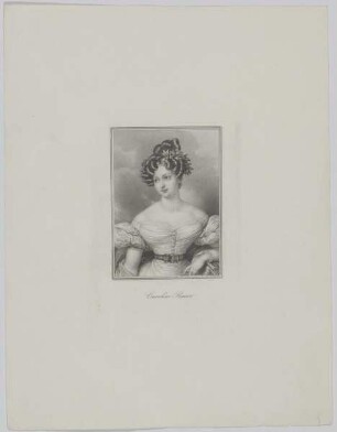 Bildnis der Caroline Bauer